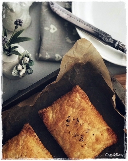 Hot Camembert Pastry Parcels