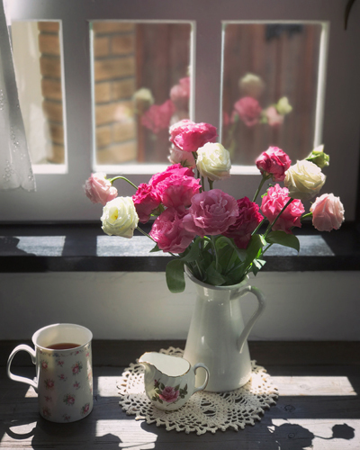 ティーブレイク・花と紅茶と