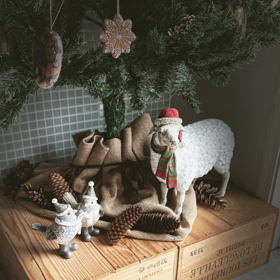 C&Rのクリスマスの仲間たち ・ 小鳥と羊の紳士