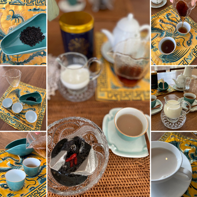 黒鉄観音茶で美味しいミルクティーを作る研究会