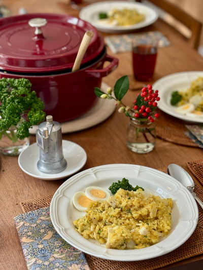 英国料理 ケジャリー Kedgeree
